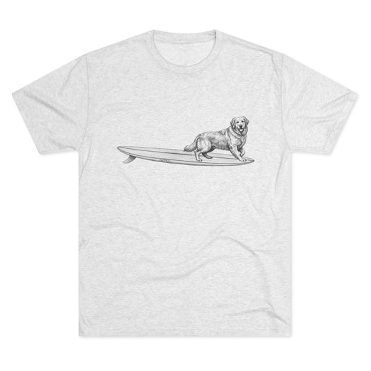 Golden Retriever - Enzo | Hang Twenty Surf Dog T-Shirt