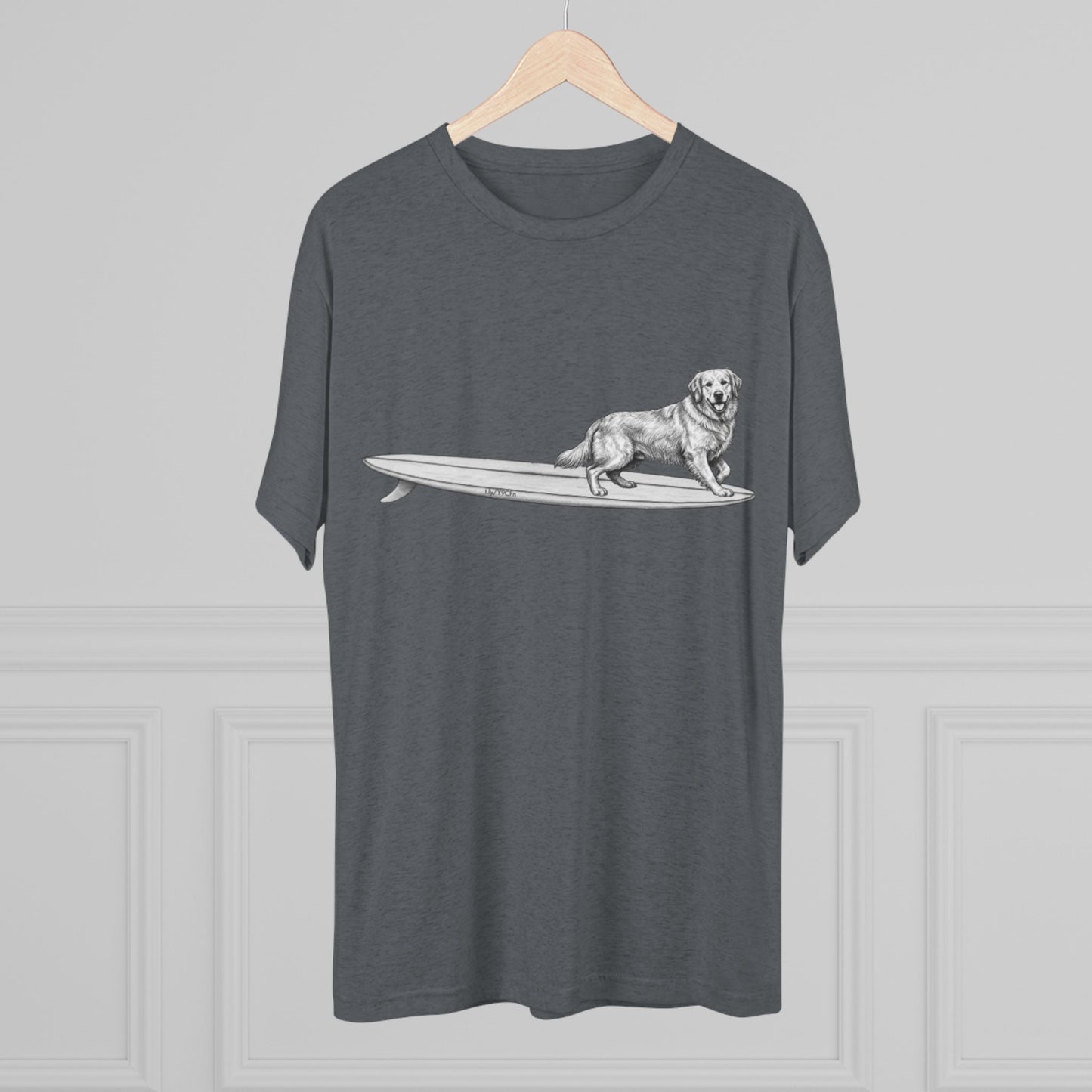 Golden Retriever - Enzo | Hang Twenty Surf Dog T-Shirt